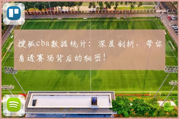 搜狐cba数据统计：深度剖析，带你看透赛场背后的秘密！