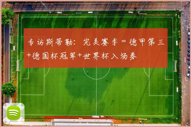 专访斯蒂勒：完美赛季＝德甲第三+德国杯冠军+世界杯入场券